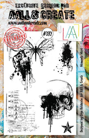 #392 AALL & CREATE STAMP MEMENTO MORI A5